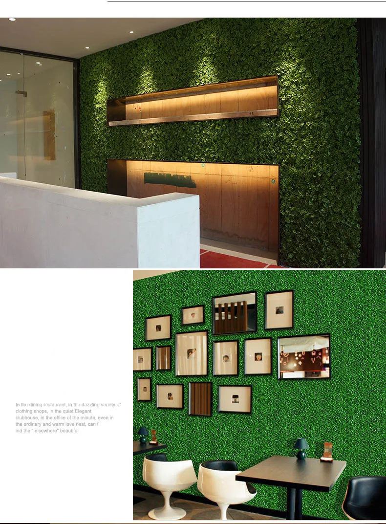 Искусственные растения на стену 40 см* 60 см зеленые листья Gress для дома, свадьбы, вечеринки, сцены, украшения, DIY для создания искусственных цветов на стену