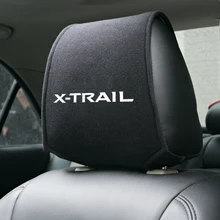 Для Nissan X-Trail X Trail XTrail T32 T31 2008- Популярные автомобильные чехлы на подголовник, аксессуары для автомобиля, 1 шт