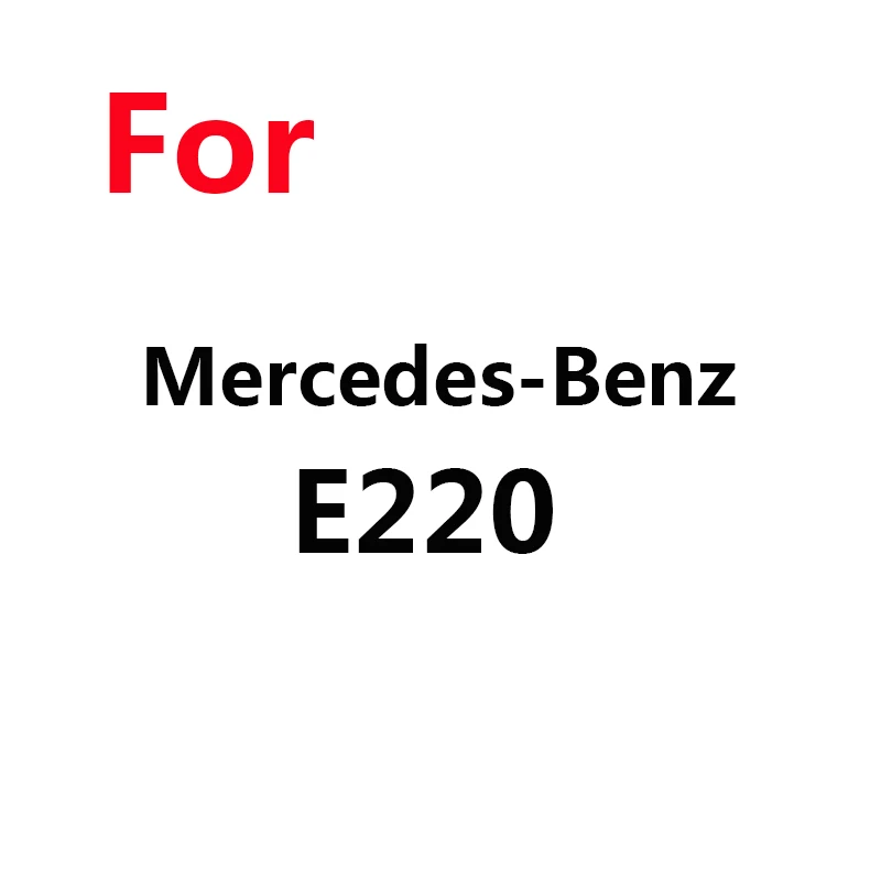Cawanerl чехол для автомобиля седан, купе, вагон, защита от дождя, солнца, снега, защитная крышка для Mercedes Benz E200, E220, E240, E250, E260, E270, E280, E290 - Название цвета: For Benz E220