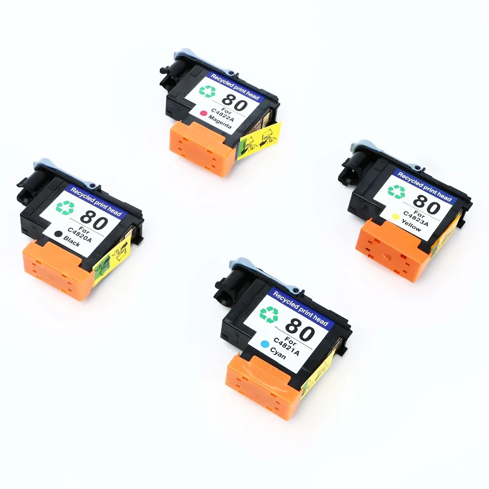 Hp Printer Head YOTAT Remanufactured 80 Printhead C4820A C4821A