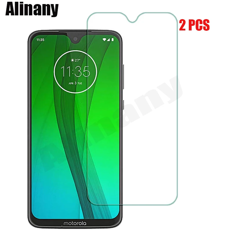 

2Pcs Tempered Glass For Motorola Moto G7 Plus Screen Protector Motorola Moto G7 Plus G7Plus Film Glass For Moto G7 Plus 6.2 inch