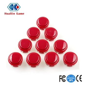 

10x 30mm Push Buttons Switch Multicade For Arcade PC Games Mame Jamma Replace Sanwa Push Button KOF