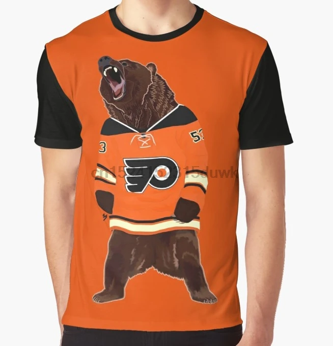 Ghost Bear Short Sleeve O Neck Graphic 