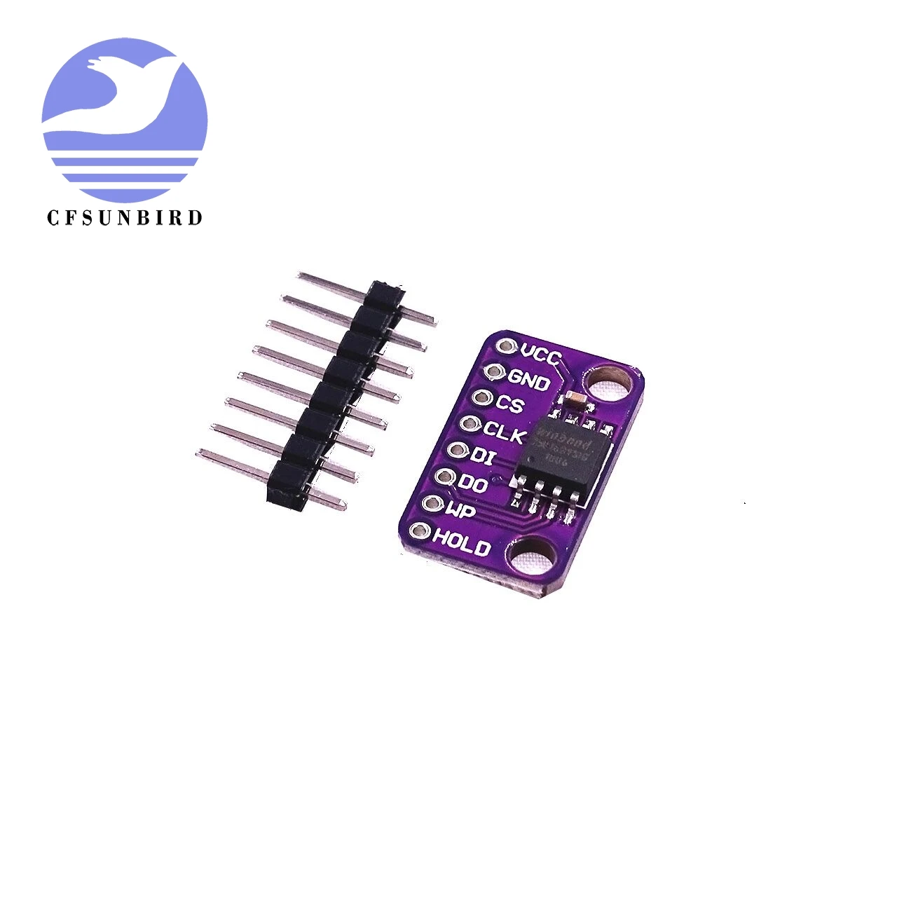 

CFsunbird 2516 memory module, W25Q16BVSIG serial SPI flash memory, 16M-BIT