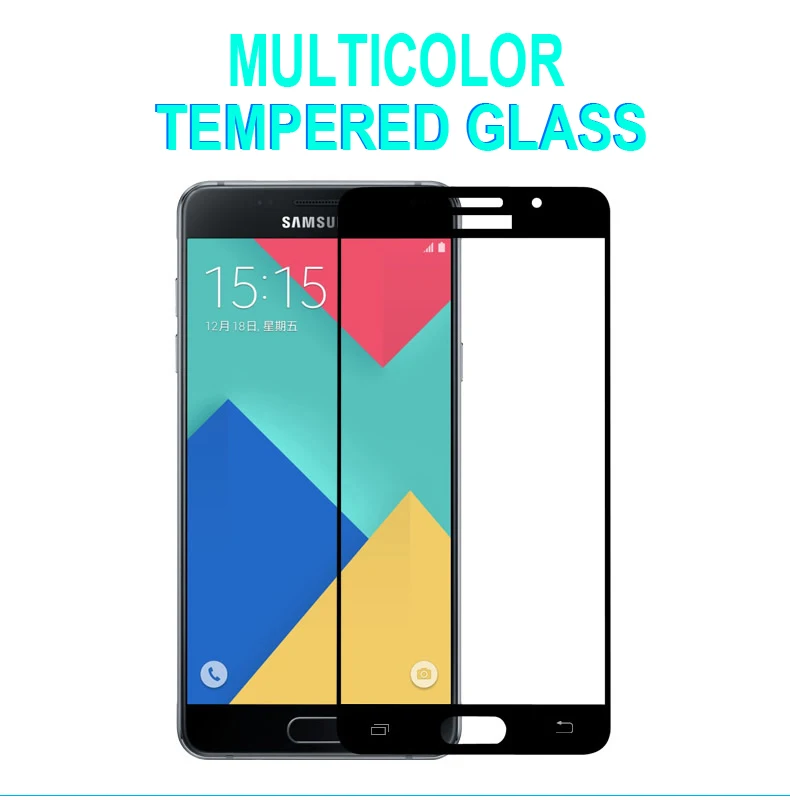 5D закаленное стекло для samsung Galaxy A5 A7 A3 J5 J3 J7 A510 A520 полное покрытие защитная пленка 9H