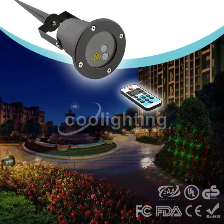 

Figure high quality Christmas lights 12 patterns green waterproof outdoor courtyard lawn lamp square green laser light
