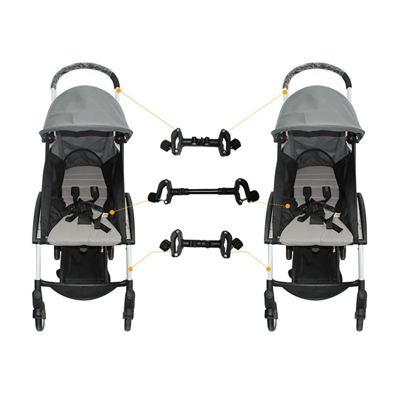 

Baby yoya Universal stroller connector for twin baby Applicable to most type Stroller Cart accessories Twin baby cart connector
