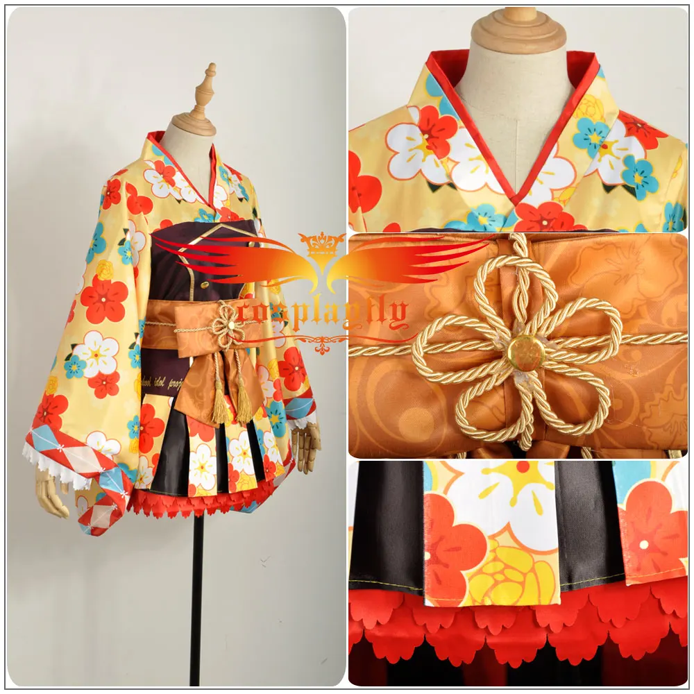 Женский костюм для косплея из аниме Love Live!Rin Hoshizora Taisho|dress cosplay|rin hoshizoracosplay costume |