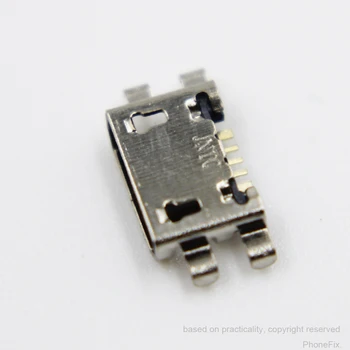 

10pcs/lot Hot Selling New Mini Micro USB jack socket connector for ZTE Q5/Q7 charging port