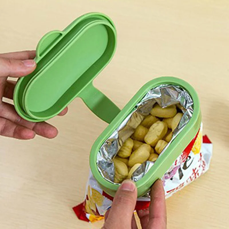 

3PC/LOT Food Storage Snack Seal Bag Sealer Fresh-keeping Magic Cap Bag Cap Lid Sealing Device Multifunctional Food Sealing Cover