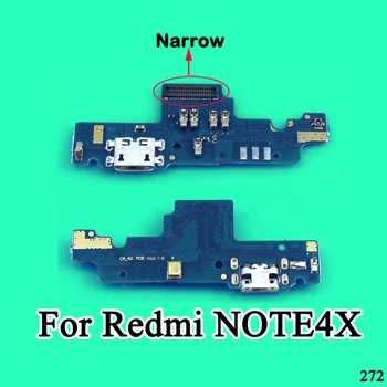 cltgxdd Microphone Module+USB Charging Port Board Flex Cable Connector For Xiaomi Redmi Note 3G 1 2 3 4X 5A Note 4G Replacement - Цвет: Redmi Note 4X Narrow