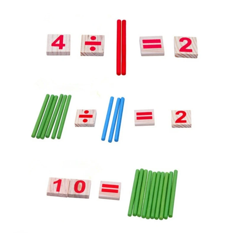 Wooden Math Toys Montessori Educational Toy Arithmetic Number Math Game Sticks Puzzle Toys For Kids Learning Teaching Aids Set Wooden Math Toys Montessori Educational Toy Arithmetic Number Math Game Sticks Puzzle Toys For Kids Learning Teaching Aids Set