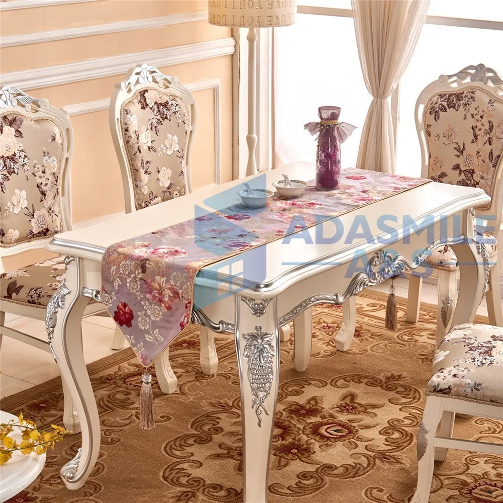 Китайский пион дизайн стол с домашним декором бегун скатерть для стола Вышивка Вечерние свадебные скатерти