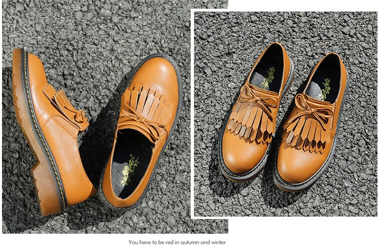 Г. Весенняя Дизайнерская обувь British Wind system с кисточками на плоской подошве, тонкие лакированные кожаные туфли большие размеры обуви