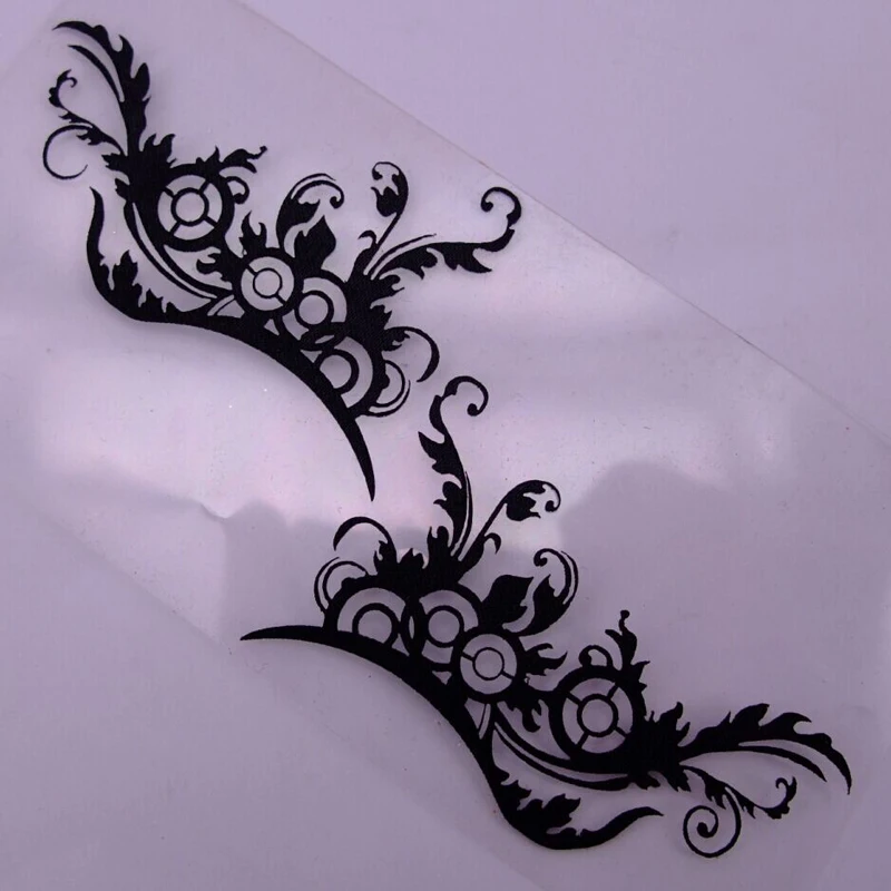 

New international fashion make-up luxury art creative paper-cut eye liner sticker eyelashes