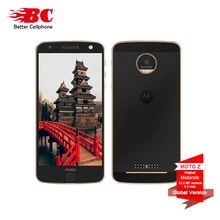 Оригинальный Motorola Moto Z XT1650-05 4 ядра смартфон 4 ГБ Оперативная память 64 ГБ Встроенная память 4 г LTE 5.5 дюймов 2560×1440 Android 6.0 13.0MP 2600 мАч