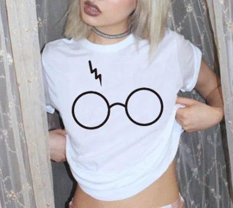 

Harri Potter Cartoon Cool Cartoon Accessories Women/men O-neck T-shirt Short Sleeve Cool Fashion Good Vibes Summer Tee