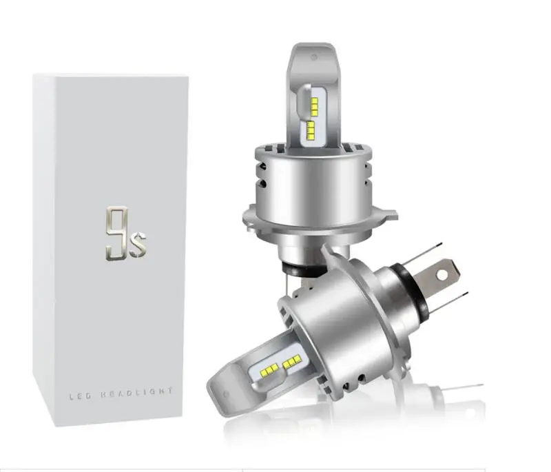 

Mini Canbus Error Free H4 9003 HB2 80W 18000lm For PhilipsLumileds Chip Car LED Headlight Kit H/L Dual Beam DRL Driving Lamps