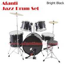 5 font b Drums b font 2 Crash Cymbals Black color Afanti font b Music b