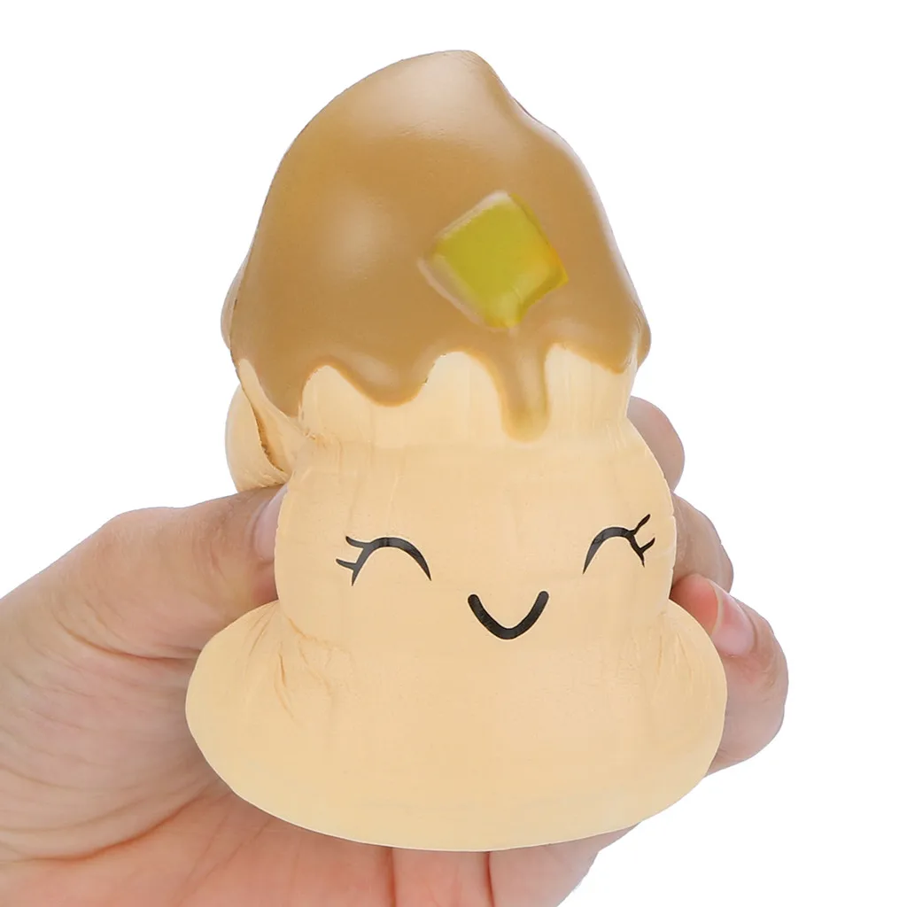 Squishies Kawaii вкусное мороженое Poo замедлить рост крем Ароматические стресса игрушки стресса смешной подарок Toy19May10 P35