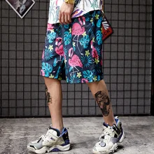 Индивидуальный отдых для мальчиков Chao бренд Five-point Гавайские пляжные шорты мужские