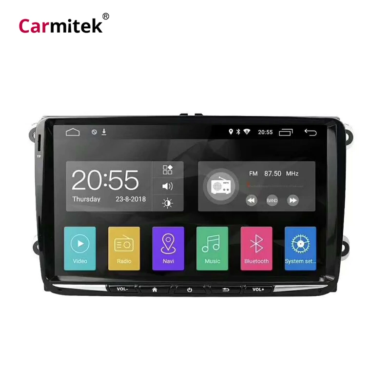 Best 2 din Android Car Multimedia DSP GPS Navigation for VW PASSAT B5 B6 Radio Volkswagen Skoda Octavia golf 5 6 leon Tiguan Touran 3