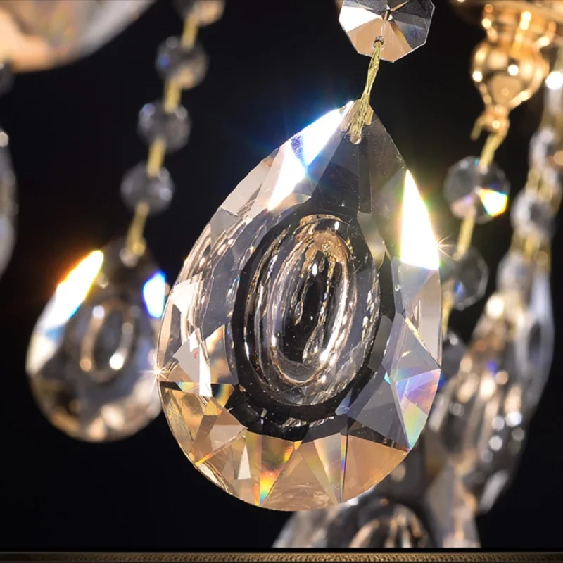 10Pcs Dragon Eye Chandelier Prisms Hanging Pendant Crystal Glass Part Suncatcher 