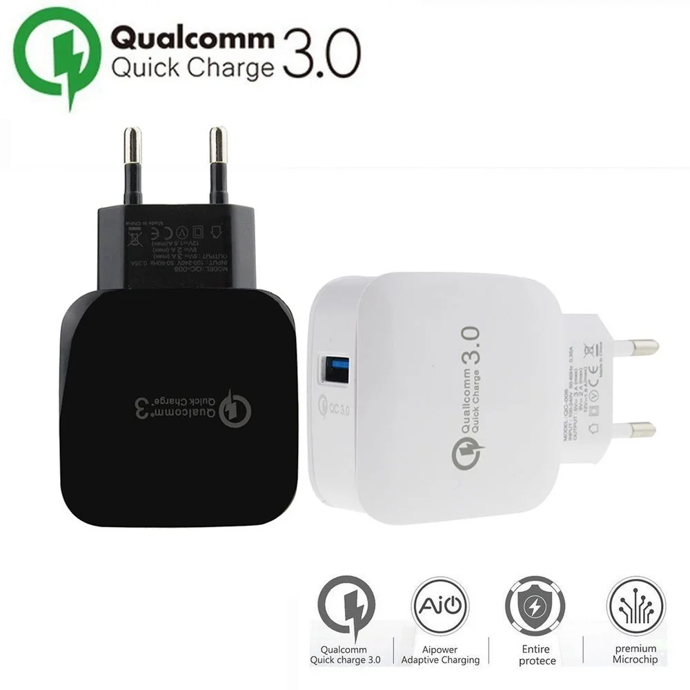 5 В/9 В/12 В Usb C Зарядка Тип зарядка зарядное устройство адаптер для Huawei P20 lite pro Samsung