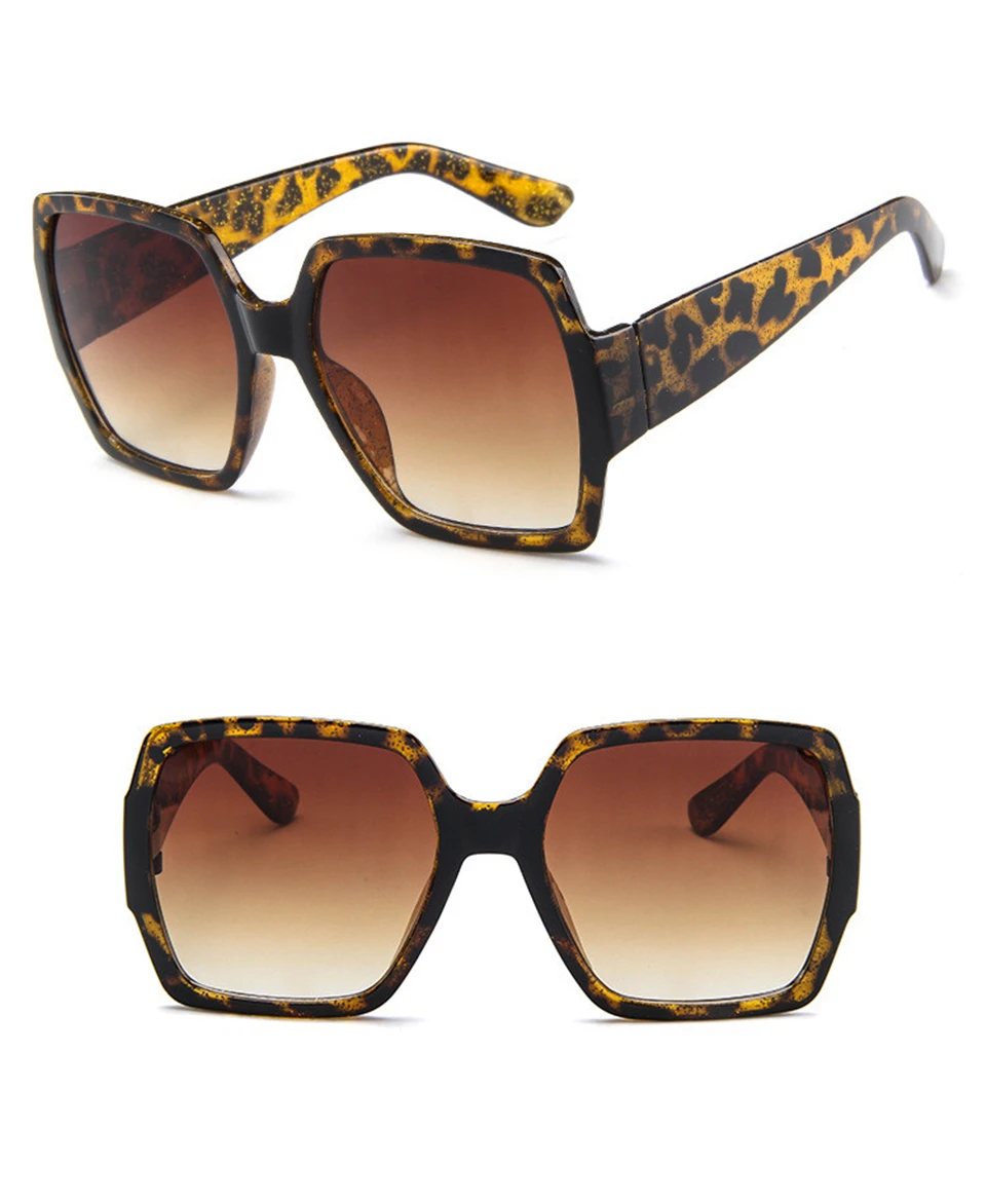 Square Luxury Sun Glasses Brand Designer Ladies Oversized Sunglasses Women Big Frame Mirror Sun Glasses For Female UV400  (8)