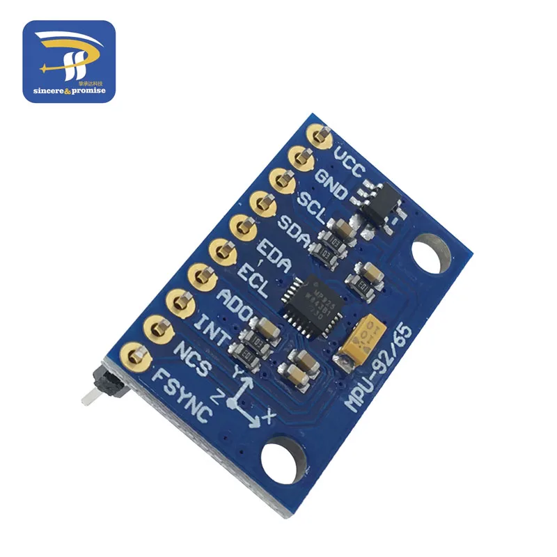 MPU-9250 GY-9250 9-осевой датчик модуля I2C/SPI связи Thriaxis гироскоп+ трехосный акселерометр+ трехосный магнитное поле