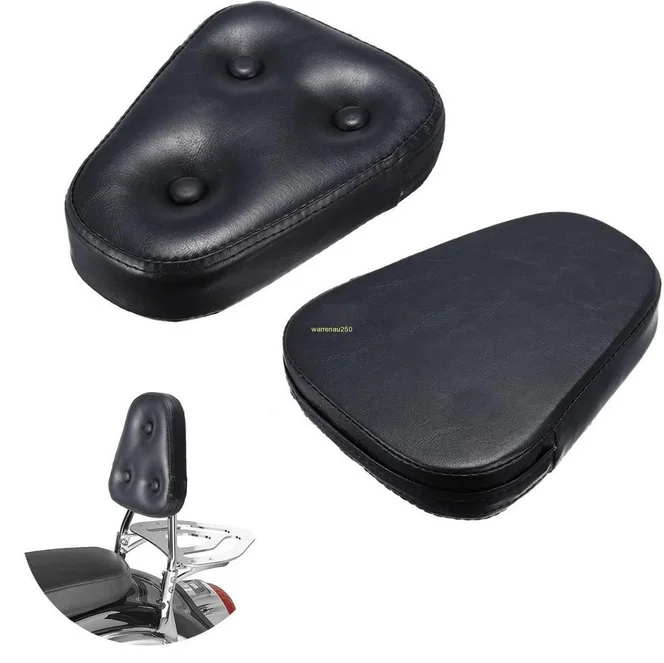 

Universal Backrest Pad Sissy Bar Cushion For Honda Harley Yamaha Suzuki Kawasaki