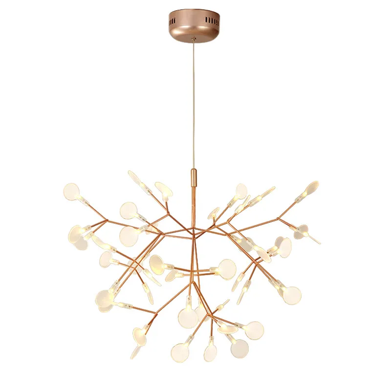 

Modern simple Acrylic Chandelier Lighting lamp LED Bulbs Chandeliers Ceiling Luminaria Bedroom Suspended Lamp Firefly Lustre