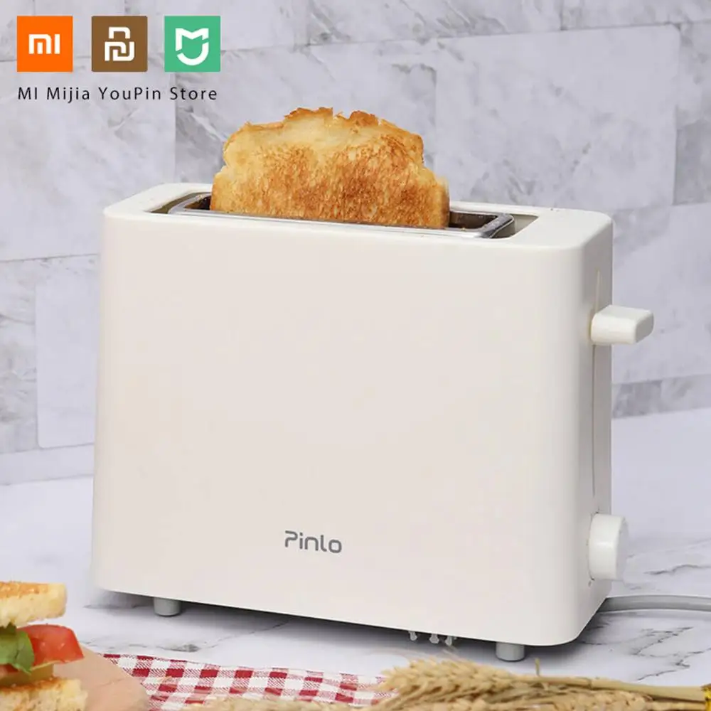 

Xiaomi Pinlo Toaster 500W Mijia Mini Bread Maker Stainlee Steel Breakfast Baking Bread Maker Toaster from Youpin for Home