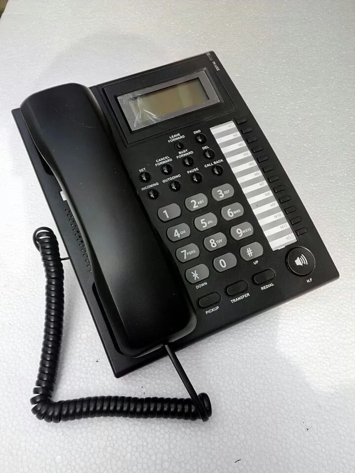 Высокое качество VinTelecom PH206 PABX Бизнес телефон/АОН телефон/АТС Телефон офиса