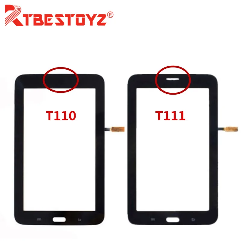 For Samsung Galaxy Tab 3 SM-T110 SM-T111 SM-T113 SM-T116 SM-T114 Touch Screen T110 T111 T113 T116 T114 Digitizer Sensor Glass | Мобильные