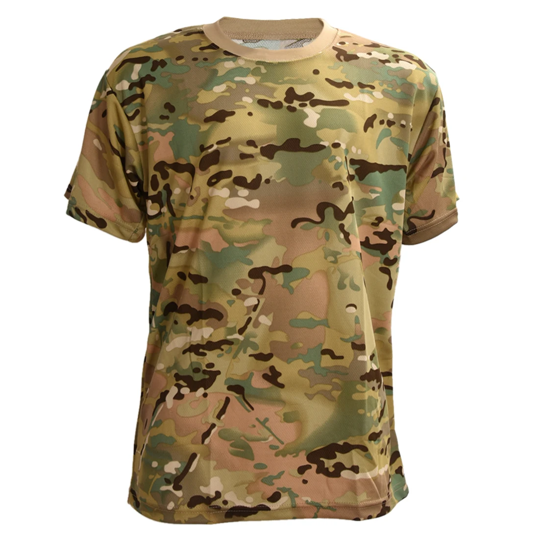 

ELOS-Man Camouflage T-shirt Men Cotton Army Tactical Combat T Shirt Military Sport Camo Camp Mens T Shirts Tees XL