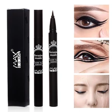 Новая жидкая подводка для глаз карандаш для макияжа быстросохнущая стойкая черная ручка подводка для глаз водонепроницаемый макияж корейский косметический подводка для глаз карандаш