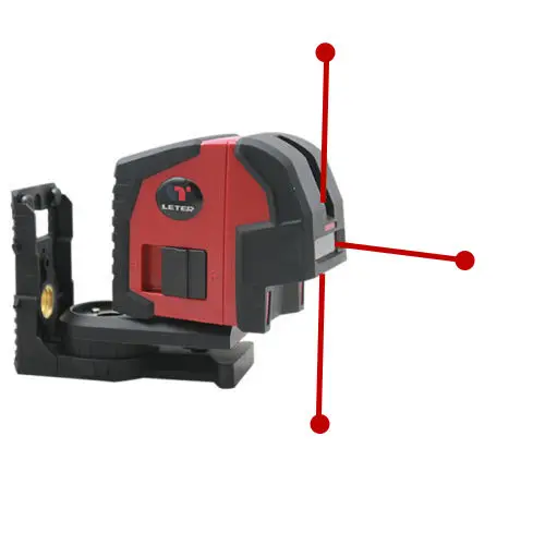 

Leter P3 3 Beam Point Laser Dot Laser