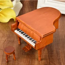 Ветер Музыкальная шкатулка деревянная под старину Винтаж деревянная музыкальная шкатулка Пианино мелодия Lilium Elfen Lied и многие другие песни можете выбрать