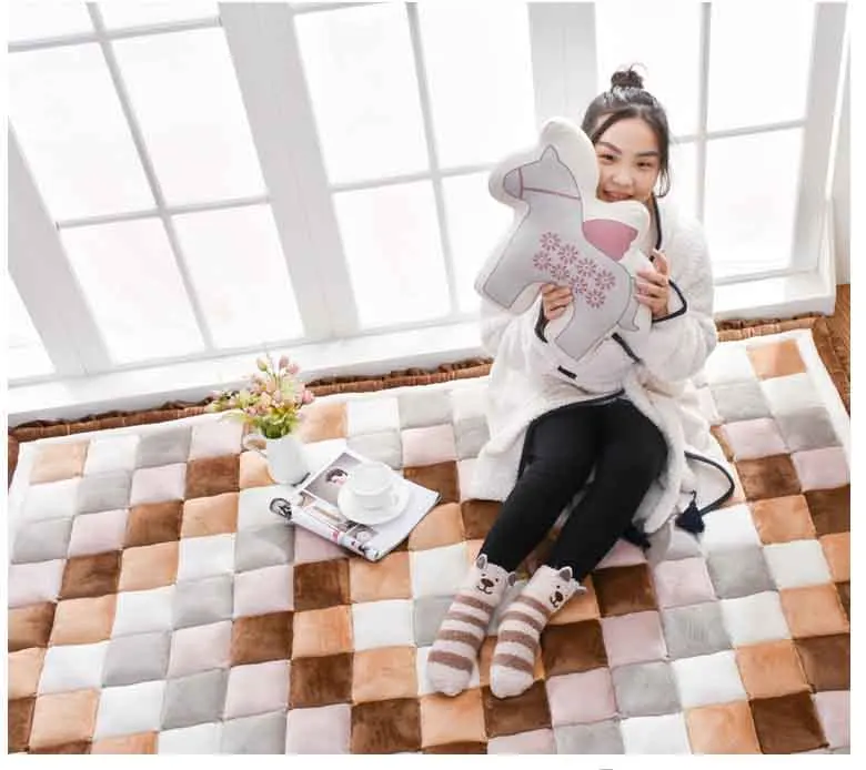 Ватная одежда для детской комнаты яркий коврик для Спальня Capete детская комната Одеяло Детские постели, ковер