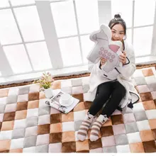 Ватная одежда для детской комнаты яркий коврик для Спальня Capete детская комната Одеяло Детские постели, ковер