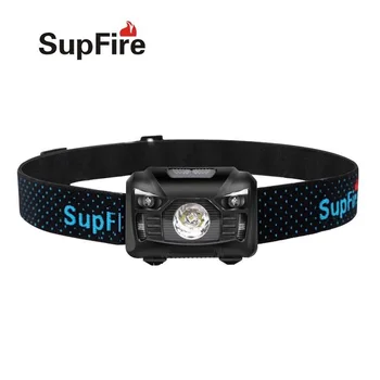 

Original Supfire HL06 Headlamp CREE R5 950 LM USB Rechargeable Headlight LED Infrared Headlamp Night Fishing with Battery