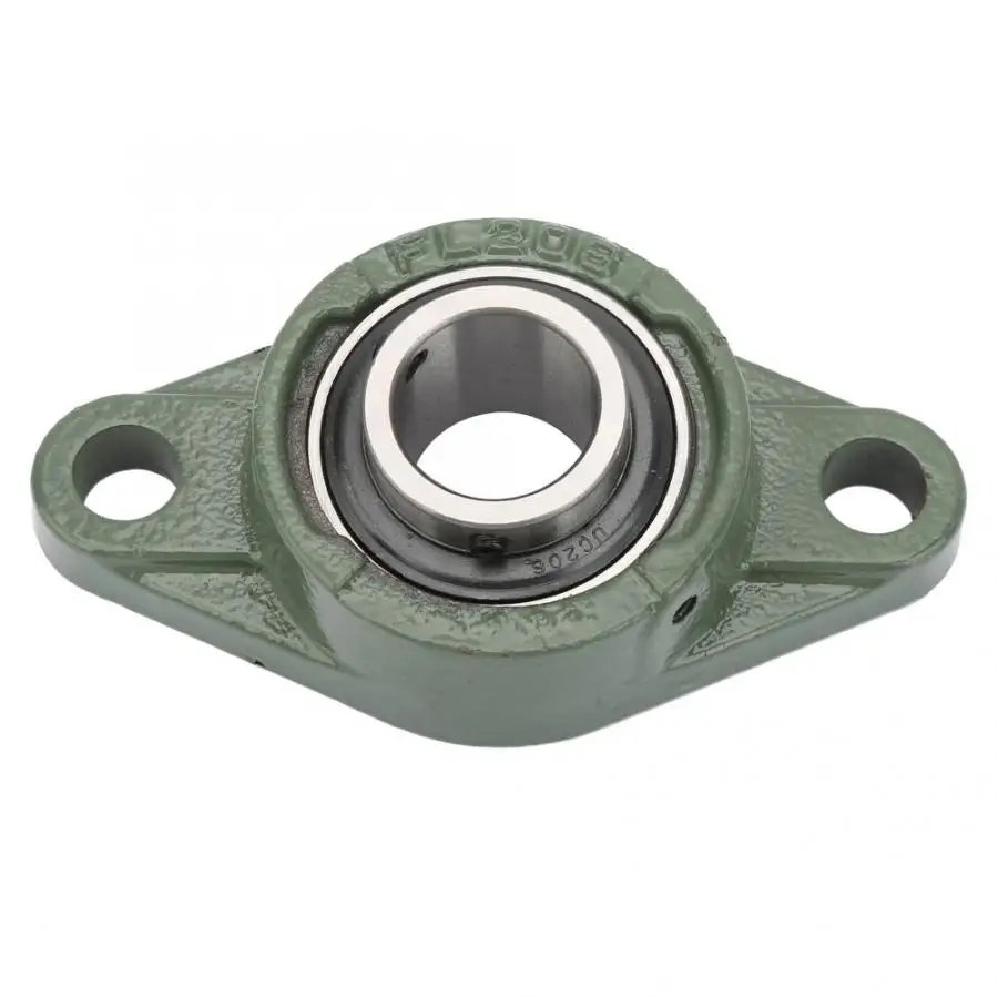 

UCFL206 Thickened Mounted Self Aligning Rhombic Bearing 30mm I. D Flange Pillow Block Bearing new