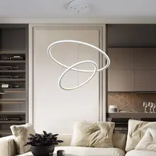 Modern Ring Lustre Led Pendant Light Fixtures With Remote Control Kitchen Living Room Foyer Hanging Lamp Decor Home Lighting Modern Ring Lustre Led Pendant Light Fixtures With Remote Control Kitchen Living Room Foyer Hanging Lamp Decor Home Lighting
