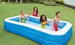 Большой Размеры бассейн для взрослых семьи брызг океан шары песок ванна детская Портативный надувной бассейн детей ванной 305x183x56 см