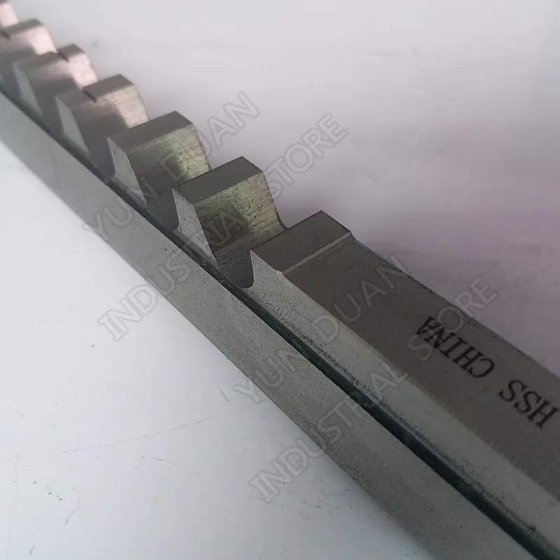 

Keyway Broach 10mm D Push Type High Speed Steel HSS Cutting Tool for CNC Broaching Machine Metalworking