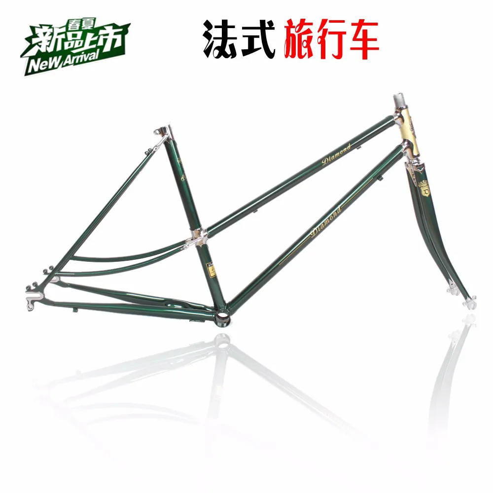 Top LUG 520 frame chrome-molybdenum steel road Vintage Bicycle Frame Reynolds frame Customize frame 5 Top LUG 520 frame chrome-molybdenum steel road Vintage Bicycle Frame Reynolds frame Customize frame 5