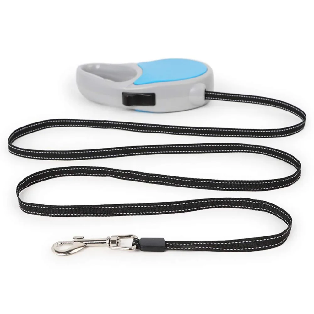 

3M/5M Adjustable Automatic Retractable Nylon Dog Leash Lead Leash Extending Traction Rope Belt Training Walking Pet Product