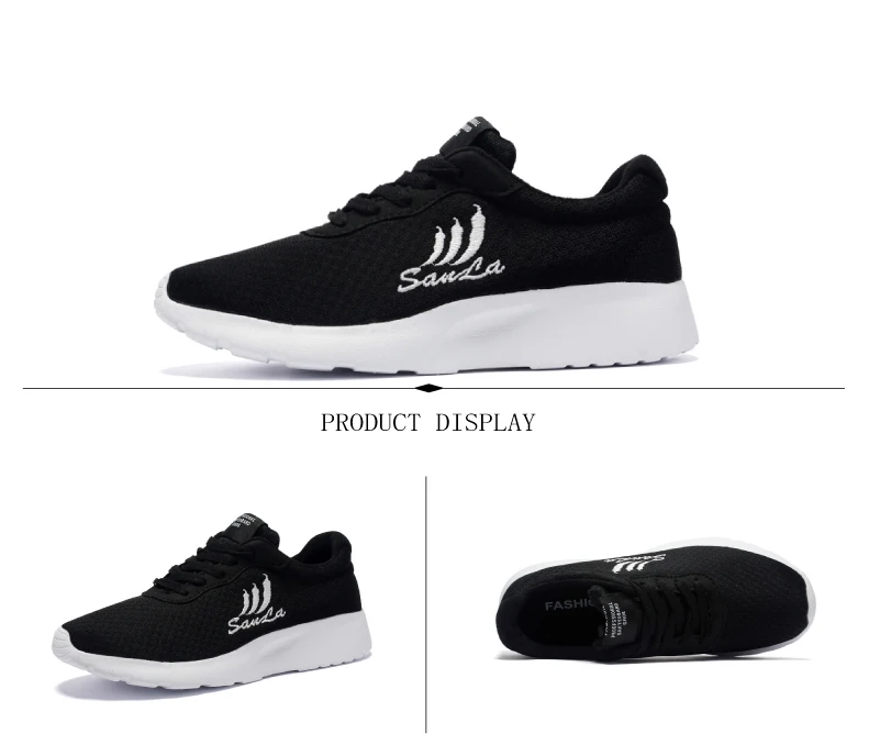 CAGILKZEL 2019 Summer Sneakers Women Shoes Breathable Mesh Shoes Woman Lace-up Tenis Feminino Walking Shoes For Zapatillas Mujer (7)