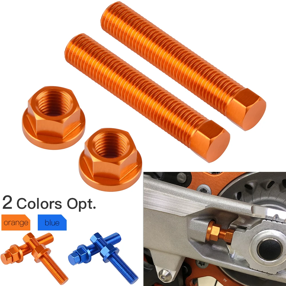 Rear Axle Blocks Chain Adjuster Bolt For KTM 85 125 150 250 350 450 530